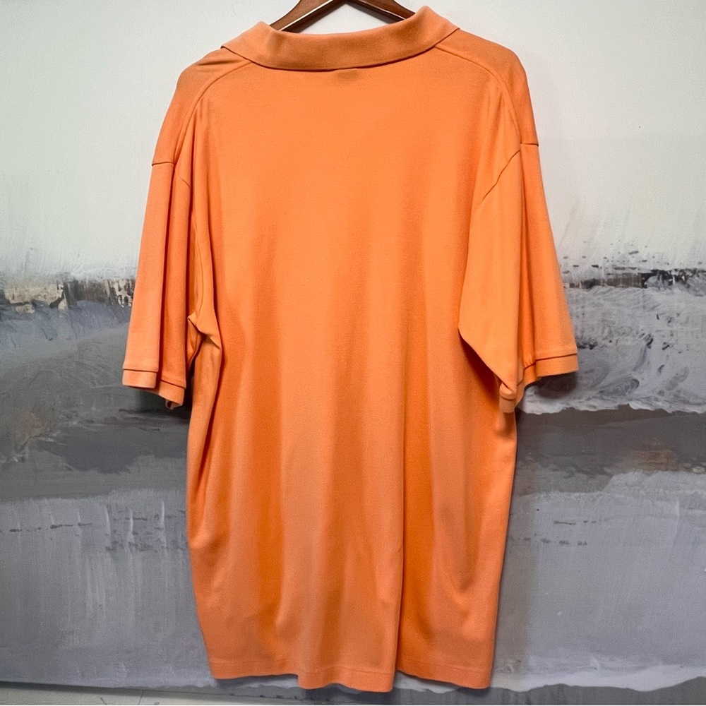 Vtg POLO RALPH LAUREN Golf Polo Mens Size LT‎ Pony Logo Peach Embroidered Cotton - Picture 2 of 13